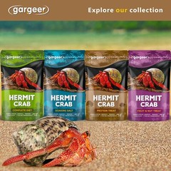 Hermit Crab Protein Treat Non-GMO High-Protein Food for Growth 2oz Granular