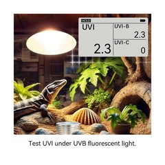 AH-UVCBA Light Meter,Test the UV Index of UVB | UVC,Irradiance Intensity of U…