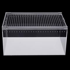 Magnetic Acrylic Large Enclosure 2.5 Gallon 12 X 8 X 6 Inch Reptile Breeding Box