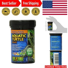 Veterinary Diet Shrimp Flavor Turtle Food – Floating Pellets 0.7 Oz