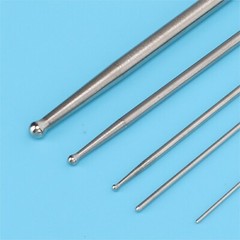 6PCS Snake Probe Kit Stainless Steel Round Head Anti Allergy Reptiles Snake