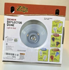 Zilla Premium Reflector Dome Black 8.5″