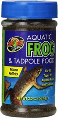 Zoo Med Aquatic Frogs and Tadpoles Healthy Food Micro Pellet 2 ounces – 3 Pack