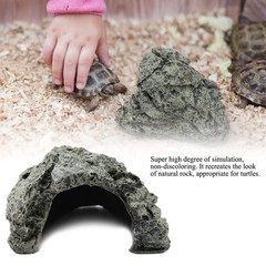 Reptile Rock Hide Cave Simulation Rock Cave Hideout For Lizard Small