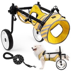 Lokshun Dog Wheelchair for Back Legs Large, Newly Heavy Duty Wheelchair