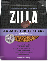 Pet Aquatic Turtle Sticks, Natural with Added Vitamins and Minerals, Nutrient-Ri