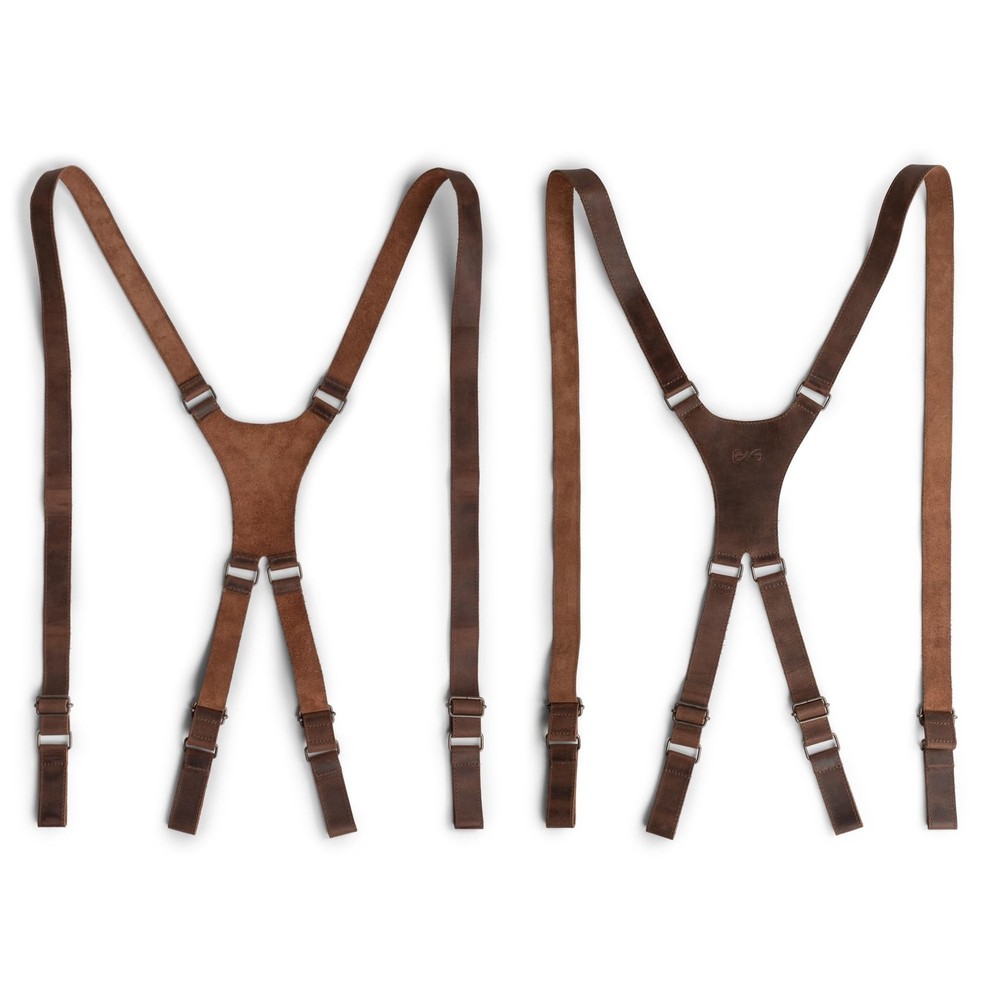 Hide & Groom, X Back Suspender with Belt Loops for Groomsmen, Forma… Fast Ship