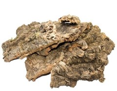 Natural Virgin Cork Bark Flat (10lbs) for Reptile Terrarium Background Amphibian