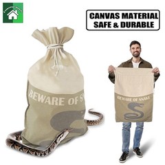 Snake Reptile Bag with Safe Corners Drawstring-Sealed Capture Sack Escape-Proof