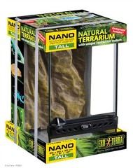 EXO TERRA NANO TALL TERRARIUM – 8 x 8 x 12 IN