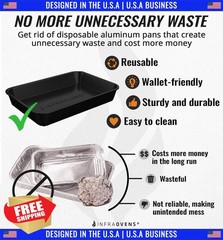 INFRAOVENS Drip Pan Woodfire Pro XL ProConnect XL