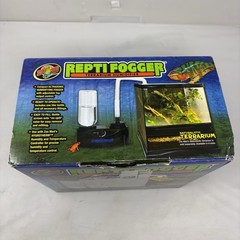 Zoo Med Repti Fogger Terrarium Humidifier 1L Adjustable Fogger w/ Box