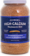 Fluker’S High Calcium Mealworm Diet, Gut-Loading Food or Bedding, 3 Lbs.