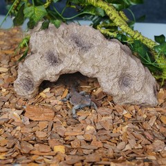 Reptile Rock Reptile Hide Cave Hideout Terrarium Habitat Decor Ornament Shelt…