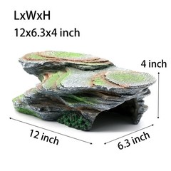 Reptile Resting Terrace Tortoise Climbing Platform Shale Scape Step Ledge, Re…
