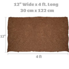 MIOHNAN Natural Coco Coir Fiber Liner Roll Sheet, Coconut Fiber Pad, Coconut …