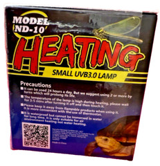 4 Nomoy Pet Reptile Heating Lamps, Small, 50W, UVB 3.0,Model ND-10, NEW FASTSHIP