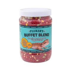 RA Buffet Blend Veggie Variety for Juvenile Bearded Dragons – 7 oz
