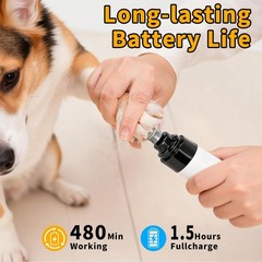 Silent Groom pro for Dogs,Silent Groom pro Nail Grinder,Dog Nail Grinder Quie…