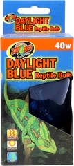 Zoo Med Daylight Blue Naturalistic True Blue Reptile UVA Bulb 40-Watts 4-Pack