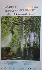 Reptile Fogger Terrariums Humidifier Fog Machine Mister 3L Large Size Ideal f…