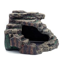 Extra Large Reptile Hideout Cave Natural Habitat Décor Bearded Dragons New