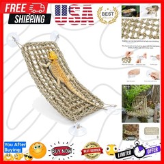 Bearded Dragon Hammock Reptile Lounger for Chameleon, Lizards, Gecko, Snakes,…