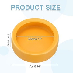 Reptile Food Bowl Worm Water Dish Ceramic Pet Bowl Small 3″ Clay