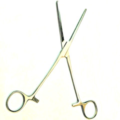 8″ Stainless Steel Hemostat Straight Forceps for Feeding Lizards and Snakes