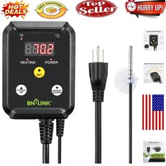 Digital Reptile & Seedling Temperature Controller – Precise, Safe, and Easy t…