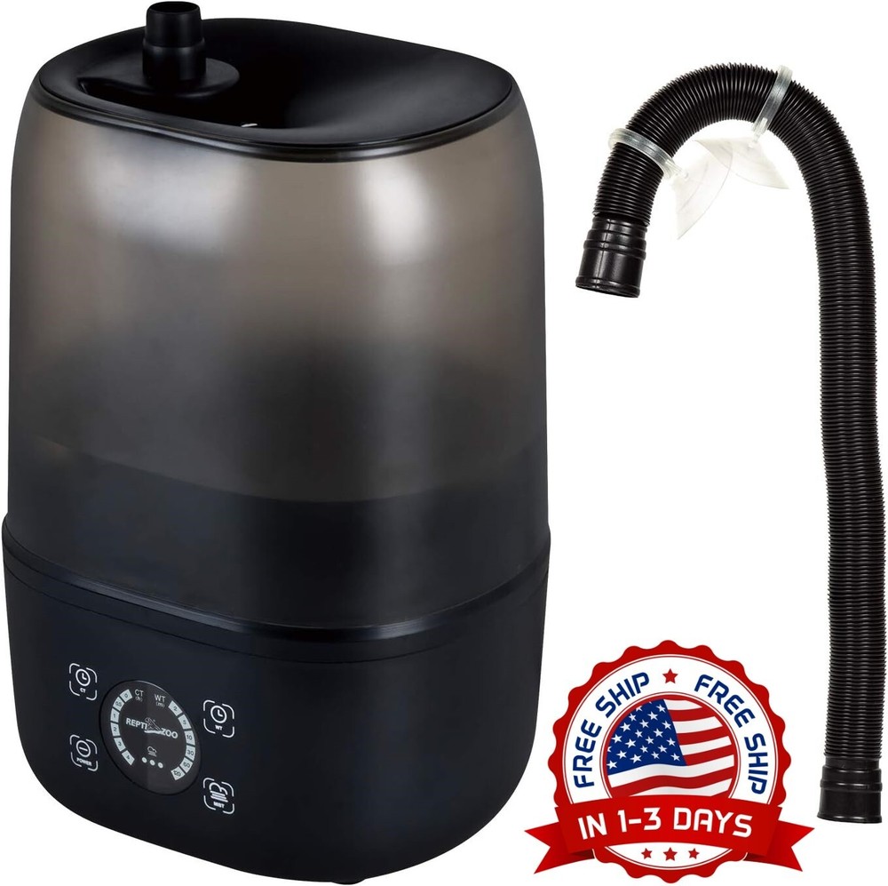 Reptile Fogger Automatico Para Reptiles Mister Fogger Para Terrario, Cronome…