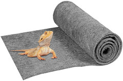 Mechpia 47″ X 24″ Large Reptile Carpet Terrarium Liner Bedding Reptile Substrate
