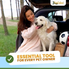 Pro Pet Hair Remover 4.3” – Dog & Cat Hair Remover for Car, Couch, Carpet, Be…