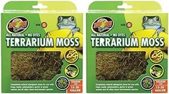 Zoo Med Terrarium Sphagnum Moss Cage Substrate Complete Natural 15/20 gallon