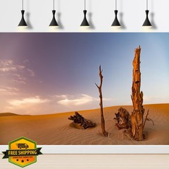 Riivvdise Reptile Tank Background 48×18 Sunset Orange