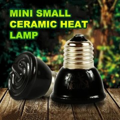 2PC E27 Reptile Lamp Infrared Ceramic Heat Lamp Bulb Pet Turtle Basking Light