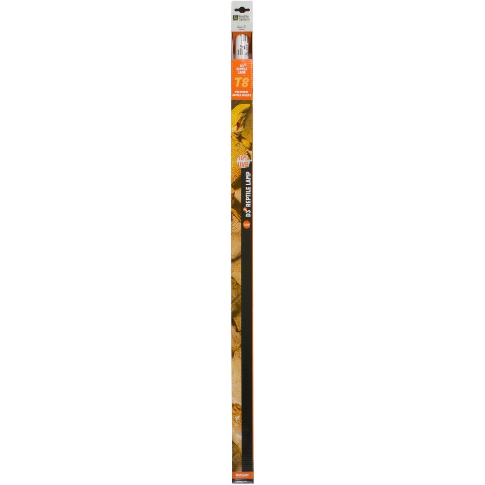 Reptile Systems D3 30 Watt T8 Reptile Lamp For Desert Species 10% UVB 36″ 117039