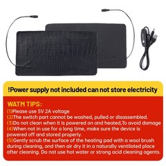 Reptile Heating Pad Electric Heating Mat Temperature Control for Turtle, Lizard