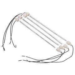 4 Pcs Replacement Lamp Tube Electric Fireplace Parts Baking Oven