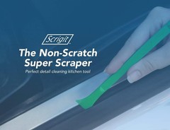 Scrigit Scraper Wide Blade No-Scratch Plastic Scraper Tool, 3 Pack – The Hand…