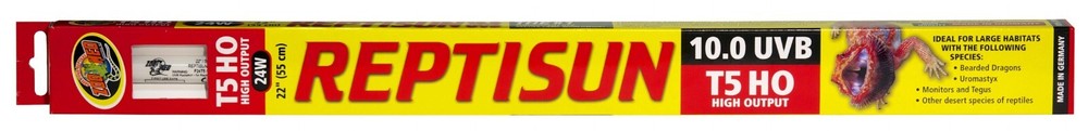 reptisun 22″ (55cm) 10.0 UVB T5 High Out Put Fluorescence reptile lamp