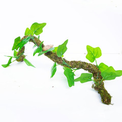 Hermit Crab Climbing Toy with Artificial Vines, 25 Inch Bendable Hermit Crab Sup