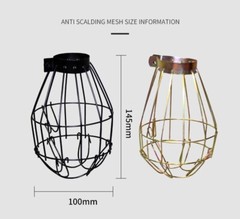 Lamp Guard Shade Anti-Scalding Mesh For Reptile Protector Heater Heat Cover