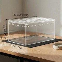 Amphibian Enclosure Anti-Escape Design Gecko Vivarium Optimal Ventilation