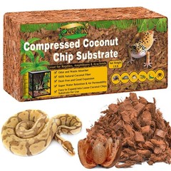 ZeeDix 10LBS Coconut Husk Chip Substrate for Reptiles – Organic Bedding