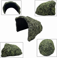 Extra Large Reptile Hide Resin Snake Hides for Ball Pythons Reptile Hides