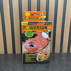 ZOO MED POWERSUN 100 Watt Self-Ballasted UVB Lamp (0118)