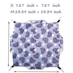 Rat Hammock for Guinea Pig, Ferret, Sugar Glider, Rat Chinchilla Hamster Smal…
