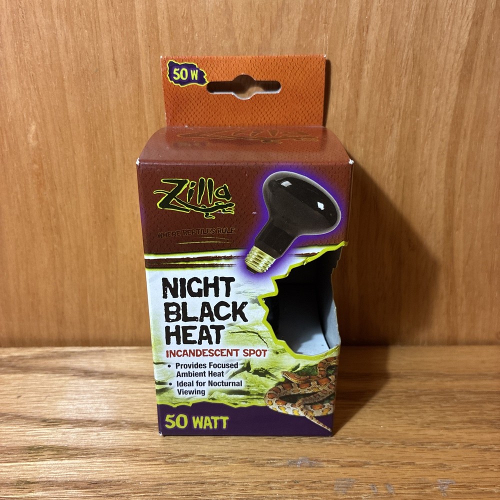 Zilla Incandescent Spot Bulbs Night Black 1ea/50 W (5C)