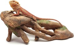 Non-Porous Gnarled Root for Reptile Enclosures – 3.94 lbs, Easy Maintenance